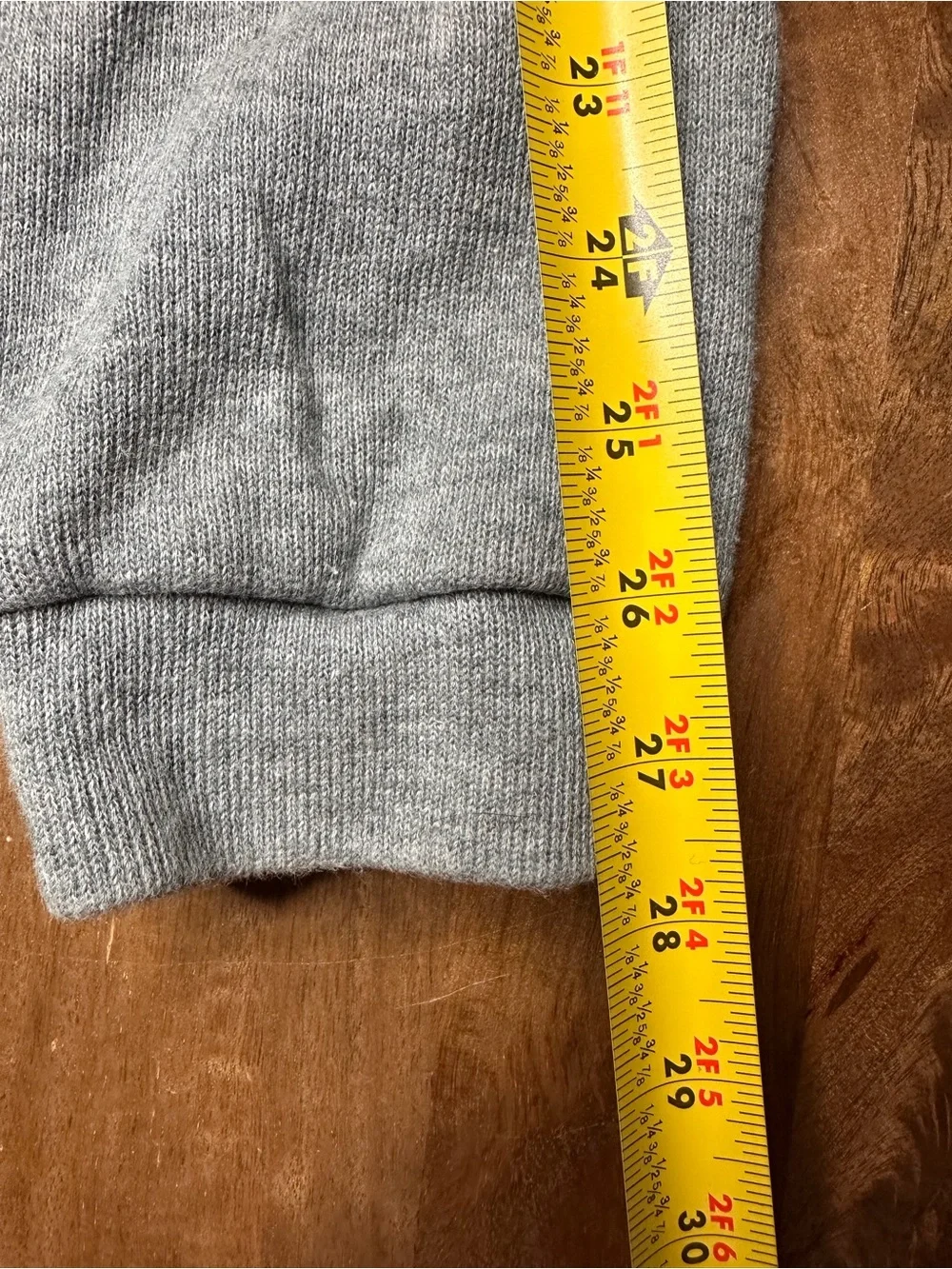 Sun Mountain Wind Wear Men's Light Gray Quarter-Zip Pullover Sweater